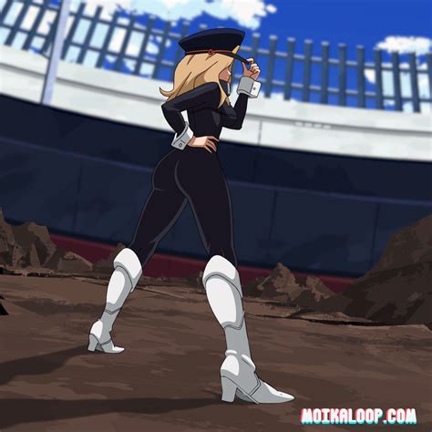 Camie wasn't doing much better, moaning her heart out as Izuku pushed himself deeper and deeper into her depths, until he finally bottomed out. "You're always so tight, Camie. It's amazing. Feels so good." Camie panted, nodding to him, and grabbed his arm. "While they're nice, Less compliments, more fucking. You have a job to do here mister." 